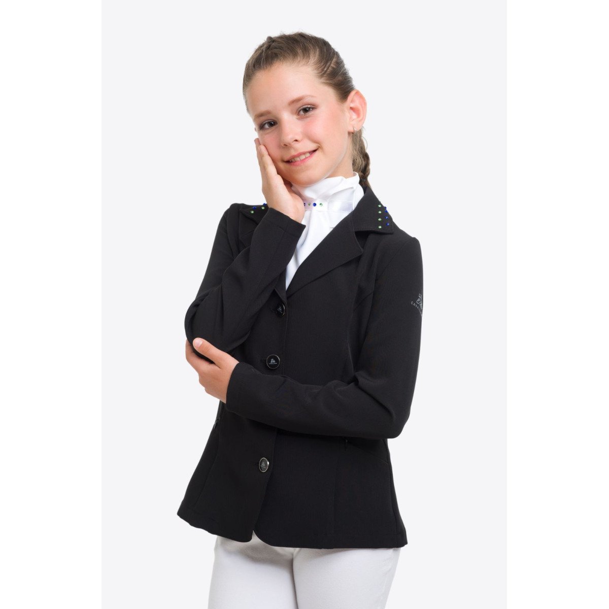 Cavalliera Riding Show Jacket CUSTOM CRYSTALLIZED KIDS