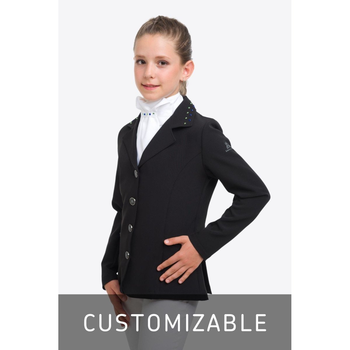 Cavalliera - Lovas Versenyzakó CUSTOM CRYSTALLIZED KIDS - Softshell
