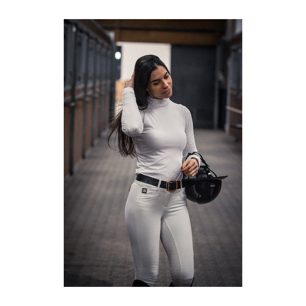 Cavalliera - Riding Show Shirt LUXE - long sleeve