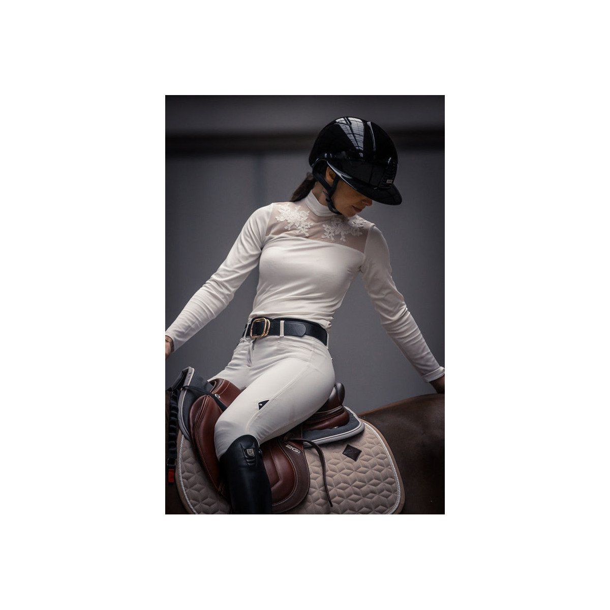 Cavalliera - Riding Show Shirt ETERNITY- long sleeve