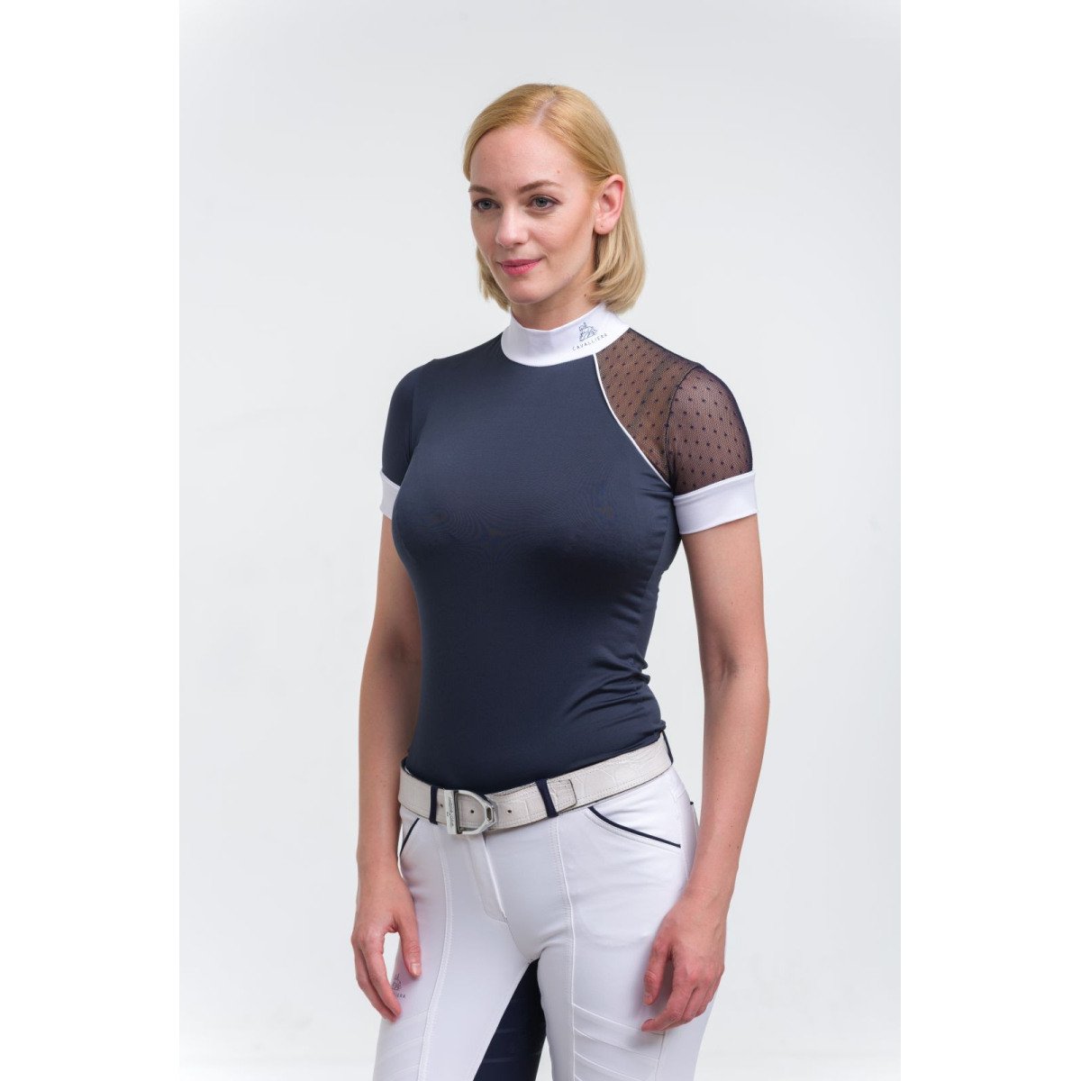 Cavalliera - Kurzarm - Turniershirt MODERN DAME -Reitbekleidung