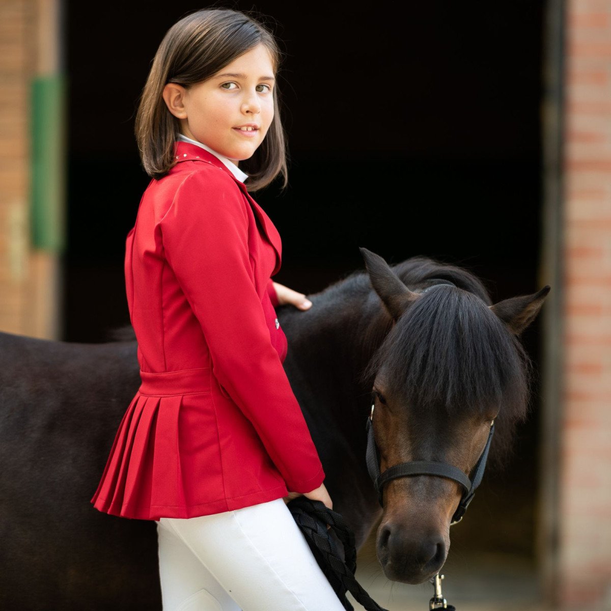 Cavalliera - Chaqueta de Concurso de niño ILOVE CRYSTAL