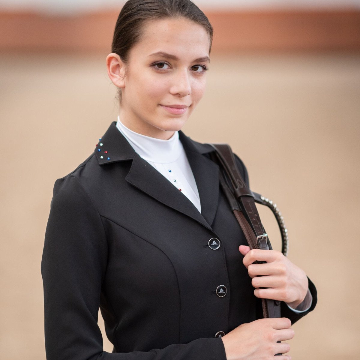 Cavalliera - Lovas Versenyzakó CUSTOM CRYSTALLIZED - Softshell